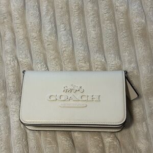 Coach Cream Leather Wallet